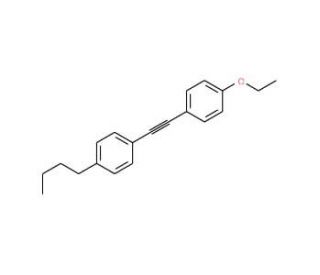 1-n-Butyl-4-[(4-ethoxyphenyl)ethynyl]benzene (CAS 85583-83-1) - chemical structure image