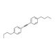 1-n-Butyl-4-[(4-n-butylphenyl)ethynyl]benzene (CAS 80221-11-0) - chemical structure image