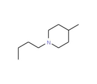 1-(n-Butyl)-4-methylpiperidine - chemical structure image