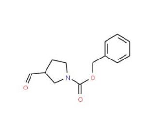 1-N-Cbz-3-formyl-pyrrolidine (CAS 276872-86-7) - chemical structure image