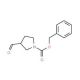 1-N-Cbz-3-formyl-pyrrolidine (CAS 276872-86-7) - chemical structure image