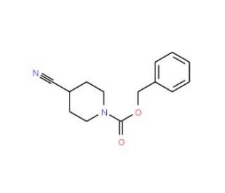 1-N-Cbz-4-cyano-piperidine (CAS 161609-84-3) - chemical structure image