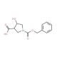 1-N-Cbz-4-hydroxy-beta-proline (CAS 886362-64-7) - chemical structure image