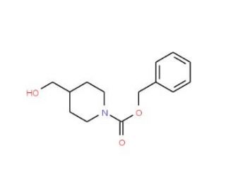 1-N-Cbz-4-hydroxymethyl-piperidine (CAS 122860-33-7) - chemical structure image