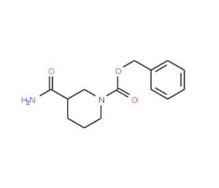 1-N-Cbz-nipecotamide (CAS 569348-14-7) - chemical structure image