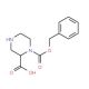 1-N-Cbz-piperazine-2-carboxylic acid (CAS 129365-24-8) - chemical structure image