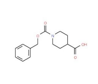 1-N-Cbz-piperidine-4-carboxylic acid (CAS 10314-98-4) - chemical structure image