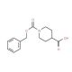 1-N-Cbz-piperidine-4-carboxylic acid (CAS 10314-98-4) - chemical structure image