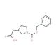 1-N-Cbz-pyrrolidine-3-acetic acid (CAS 886362-65-8) - chemical structure image