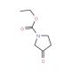 1-N-Ethoxycarbonyl-3-pyrrolidone (CAS 14891-10-2) - chemical structure image