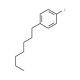 1-n-Heptyl-4-iodobenzene (CAS 131894-91-2) - chemical structure image