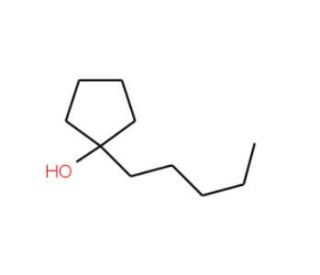 1-(n-Pentyl)cyclopentanol (CAS 194800-16-3) - chemical structure image