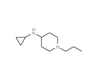 1-n-Propyl-4-cyclopropylaminopiperidine (CAS 387358-45-4) - chemical structure image