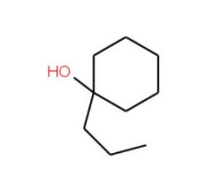 1-n-Propylcyclohexanol (CAS 5445-24-9) - chemical structure image