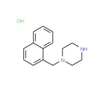 1-Naphthalen-1-ylmethyl-piperazinehydrochloride - chemical structure image