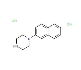 1-Naphthalen-2-yl-piperazine dihydrochloride - chemical structure image