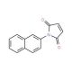 1-Naphthalen-2-yl-pyrrole-2,5-dione (CAS 6637-45-2) - chemical structure image