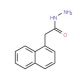 1-Naphthaleneacethydrazide (CAS 34800-90-3) - chemical structure image