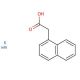 1-Naphthaleneacetic acid potassium salt (CAS 15165-79-4) - chemical structure image