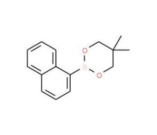 1-Naphthaleneboronic acid neopentyl glycol ester (CAS 22871-77-8) - chemical structure image