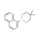 1-Naphthaleneboronic acid neopentyl glycol ester (CAS 22871-77-8) - chemical structure image