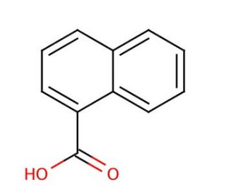 1-Naphthoic acid (CAS 86-55-5) - chemical structure image