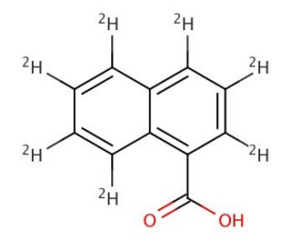 1-Naphthoic Acid-d7 (CAS 634179-80-9) - chemical structure image