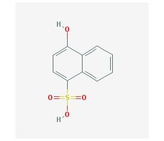 1-Naphthol-4-sulfonic acid (CAS 84-87-7) - chemical structure image