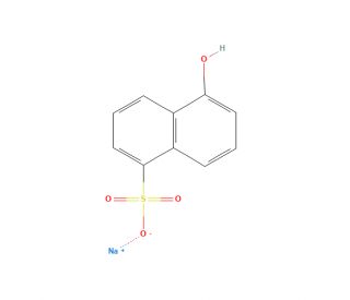 1-Naphthol-5-sulfonic acid (CAS 5419-77-2) - chemical structure image