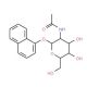 1-Naphthyl 2-acetamido-2-deoxy-b-D-glucopyranoside (CAS 10329-98-3) - chemical structure image
