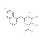 1-Naphthyl-β-D-glucuronide sodium salt (CAS 83833-12-9) - chemical structure image