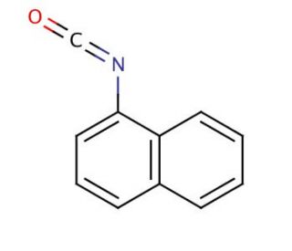 1-Naphthyl isocyanate (CAS 86-84-0) - chemical structure image