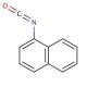 1-Naphthyl isocyanate (CAS 86-84-0) - chemical structure image
