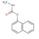 1-Naphthyl-N-methylcarbamate (CAS 63-25-2) - chemical structure image