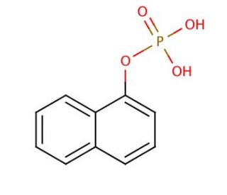 1-Naphthyl phosphate (CAS 1136-89-6) - chemical structure image