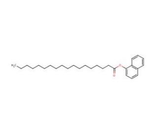 1-Naphthyl stearate (CAS 15806-44-7) - chemical structure image
