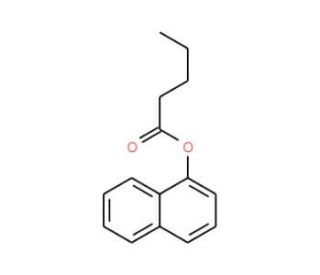 1-Naphthyl valerate (CAS 4298-98-0) - chemical structure image