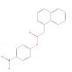 1-Naphthylacetic Acid 4-Nitrophenyl Ester (CAS 51537-87-2) - chemical structure image