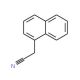 1-Naphthylacetonitrile (CAS 132-75-2) - chemical structure image