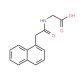 [(1-naphthylacetyl)amino]acetic acid (CAS 6277-60-7) - chemical structure image