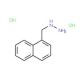 (1-naphthylmethyl)hydrazine dihydrochloride - chemical structure image
