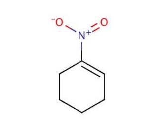 1-Nitro-1-cyclohexene (CAS 2562-37-0) - chemical structure image