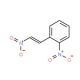 1-nitro-2-(2-nitrovinyl)benzene (CAS 3156-39-6) - chemical structure image