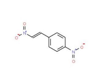 1-nitro-4-(2-nitrovinyl)benzene (CAS 3156-41-0) - chemical structure image