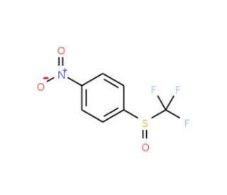 1-Nitro-4-(trifluoromethylsulphinyl)benzene (CAS 394-60-5) - chemical structure image