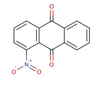 1-Nitroanthraquinone (CAS 82-34-8) - chemical structure image