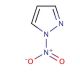 1-Nitropyrazole (CAS 7119-95-1) - chemical structure image
