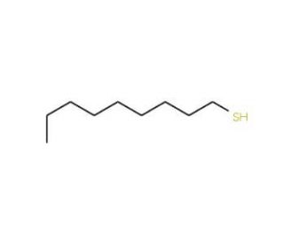 1-Nonanethiol (CAS 1455-21-6) - chemical structure image
