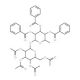 1-O-(2′,3′,4′-Tri-O-benzoyl-α-L-fucopyranosyl)-2,3,4,6-tetra-O-acetyl-galactopyranoside - chemical structure image