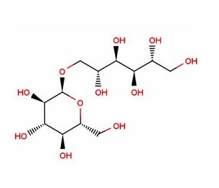 1-O-(a-Glucopyranosyl)-D-mannitol dihydrate (CAS 20942-99-8) - chemical structure image